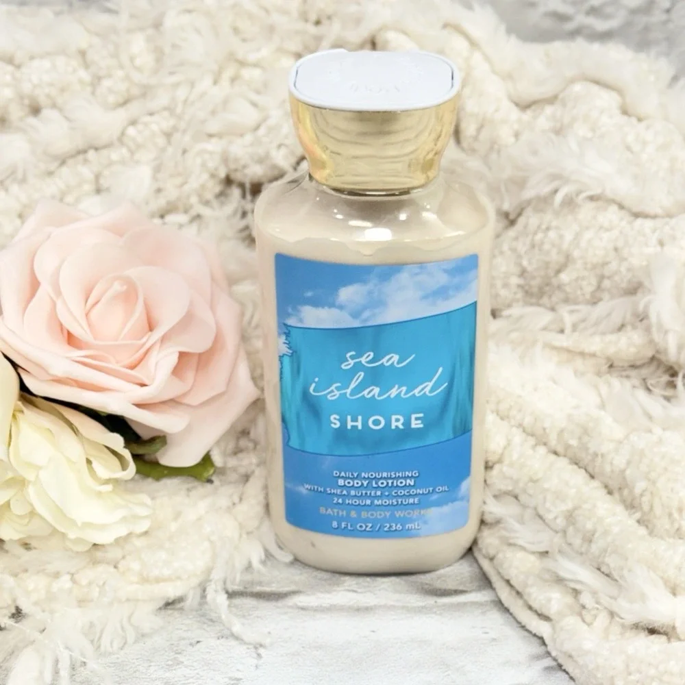 Bath & Body Works Sea Island Shore Body Lotion Daily Nourishing 8 oz New